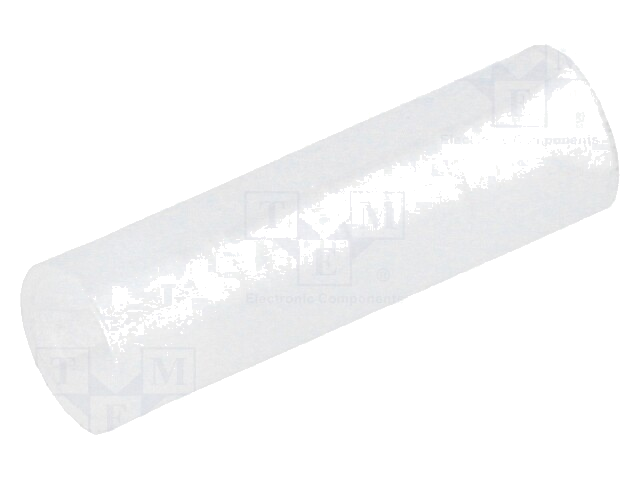 Afstandbus; LED; Øext: 4mm; ØLED: 3mm; L: 13,5mm; natuurlijk; UL94V-2 Afstandbus; LED; Øext: 4mm; ØLED: 3mm; L: 13,5mm; natuurlijk; UL94V-2